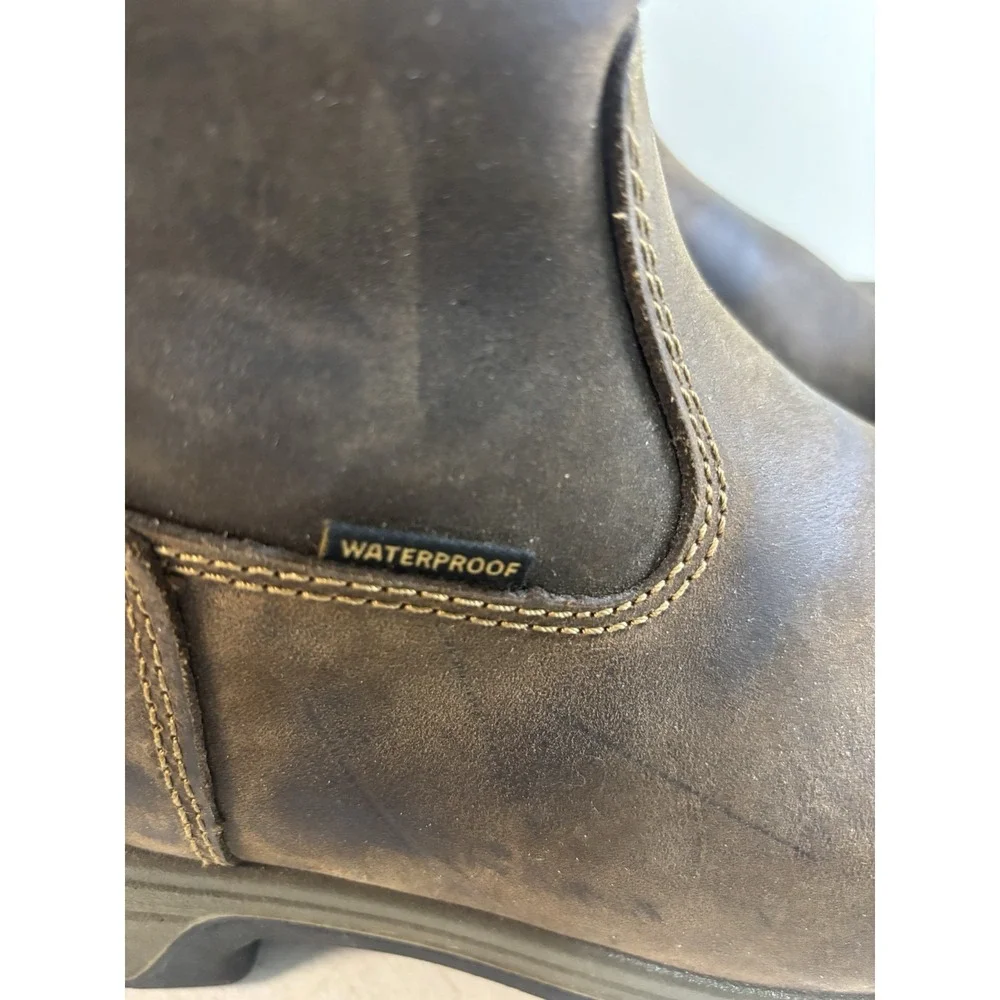 Wolverine Cabor Wellington Brown‎ Slip Resistant Boots W10319 Men's Size 14 EUC